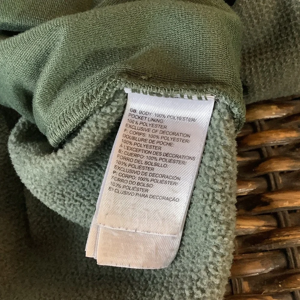 Men’s The North Face Olive Textured Full Zip-Up Jacket XL